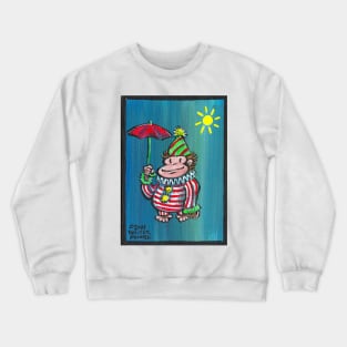 Umbrella Clown Ape 011 Crewneck Sweatshirt